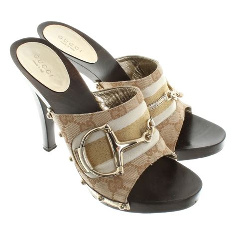 gucci sandali legno|Sandali di Gucci da donna .